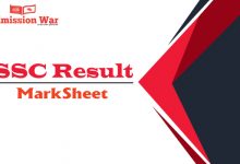ssc result marksheet 2019