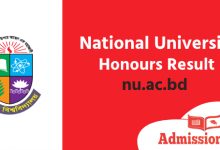 NU Honours result