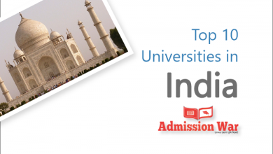 Top 10 universities in india