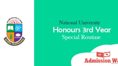 nu honours 3rd year special routine