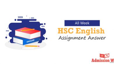 HSC English Assignment answer