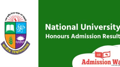 NU honours admission result