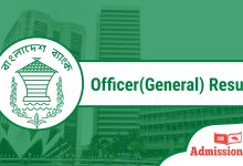 Bangladesh bank officer general result