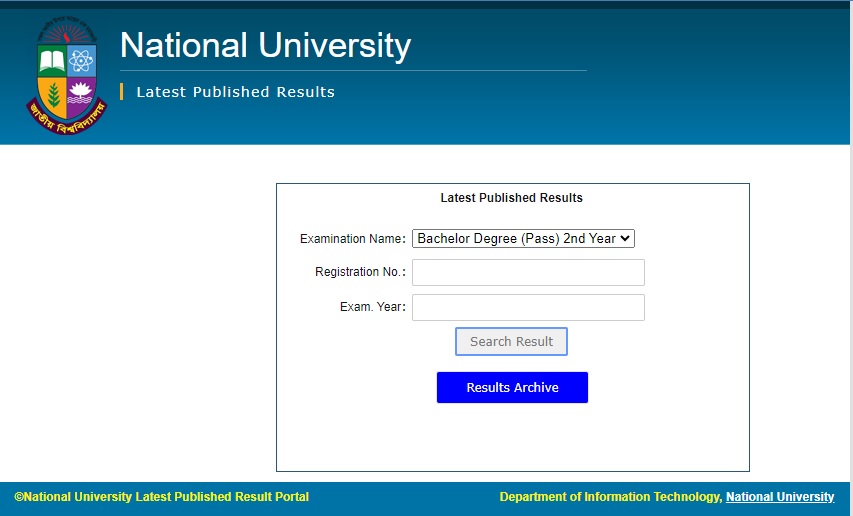 NU Degree Result 2023