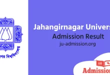 JU A, B, C, C1, D & E Unit Admission Result