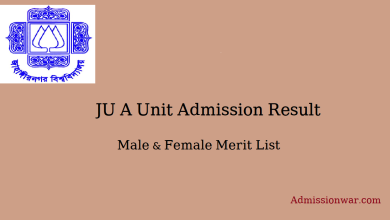 ju a unit result